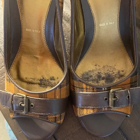 CUTE plaid heels - Picture 5 of 5